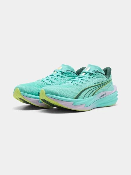 Кроссовки для бега Puma Nitro зеленые