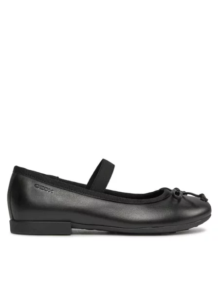 Geox Balerina J Plie'B S fekete