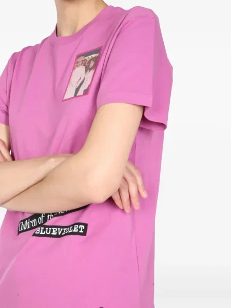 Tricou Raf Simons roz