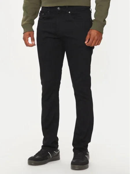 Tommy Jeans Blugi Scanton negru