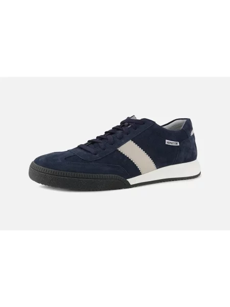 Sneakersy Mephisto skórzane niebieskie