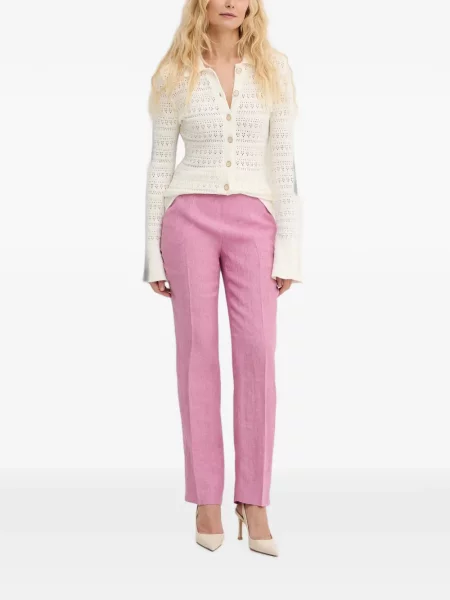 Cardigan Guess tricotate alb