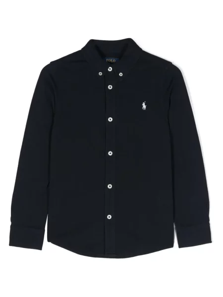 Koszulka polo dziecięca Polo Ralph Lauren niebieska