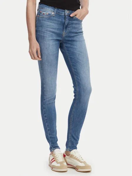 Tommy Jeans Farmer Nora Mr Skinny Fit kék