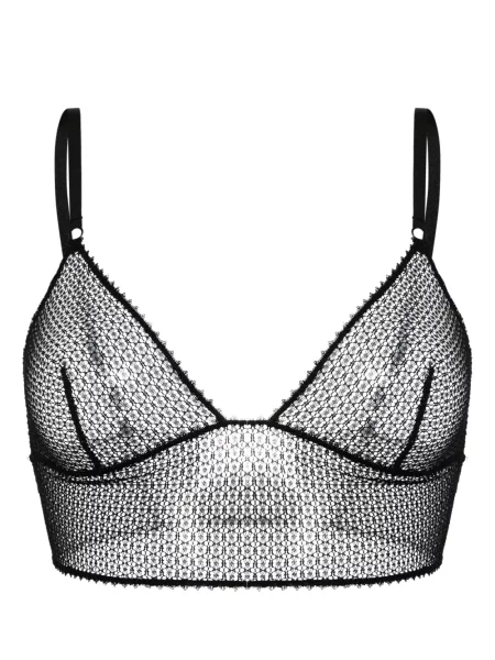 Плетене на една кука сутиен с триъгълни чашки Kiki De Montparnasse