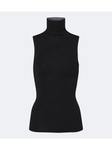 Top Dorothee Schumacher de lână negru
