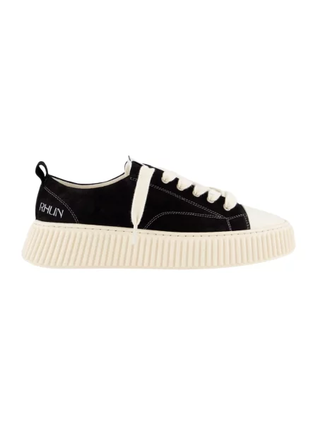 Sneakersy Rhun skórzane czarne