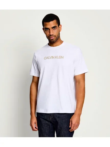 Calvin Klein Tricou | Relaxed fit alb