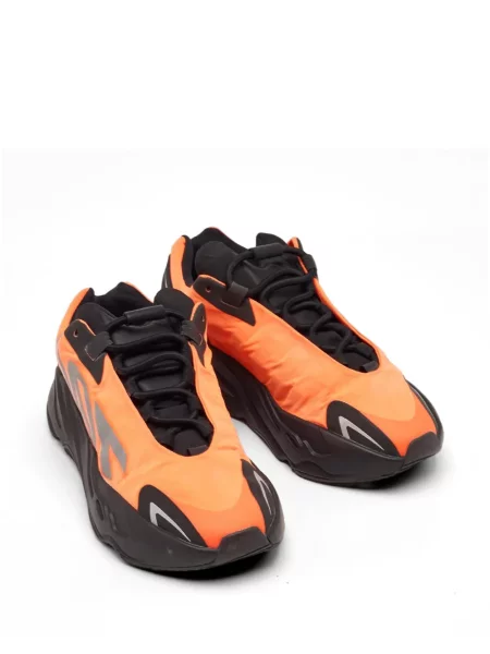 Sneakers Adidas Yeezy με κορδόνια με δαντέλα πορτοκαλί