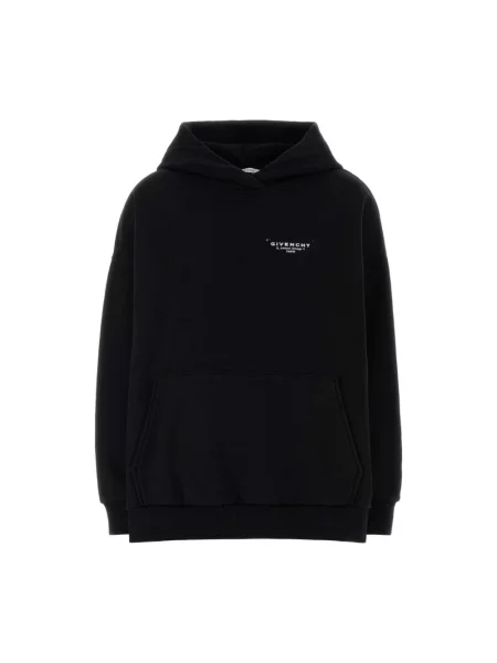 Bluza z kapturem Givenchy z kapturem z nadrukiem czarna