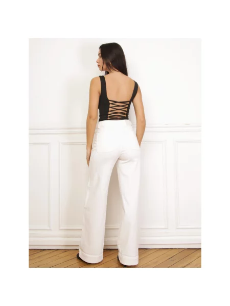 Top La Modeuse čierna