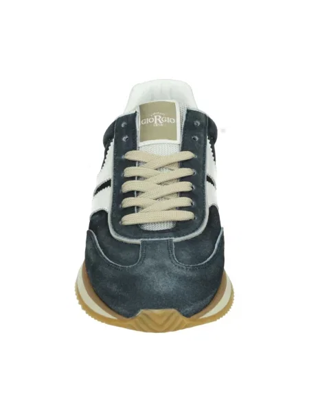 Sneakersy Giorgio zamszowe niebieskie