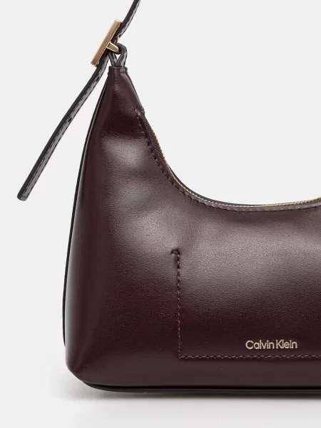 Calvin Klein bőr táska lila