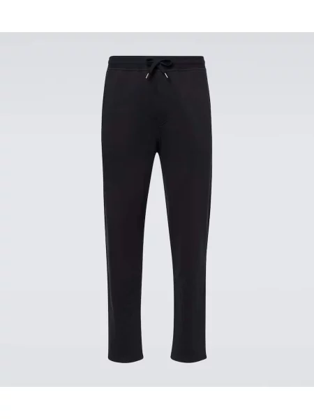 Tepláky Brunello Cucinelli jersey černé