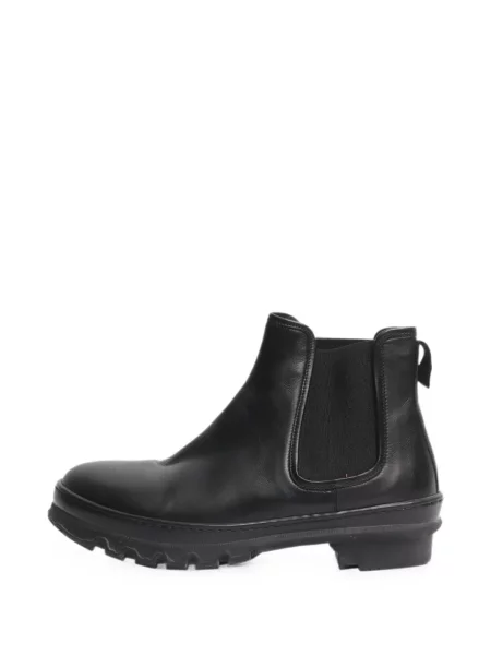 Botine chelsea Legres din piele negru