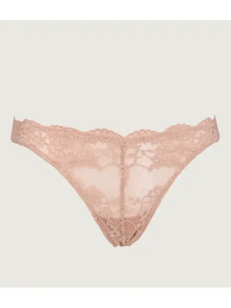 GUESS Tanga JANE pielii maro