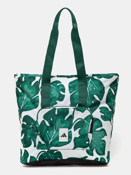 Чанта adidas W LEAF TOTE зелено