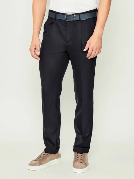 Herno Pantaloni cu adaos de lână
