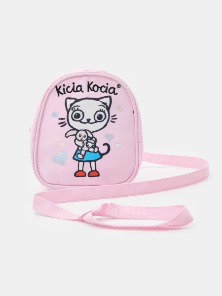 Sinsay Batoh s výšivkou Kicia Kocia pastelová růžová