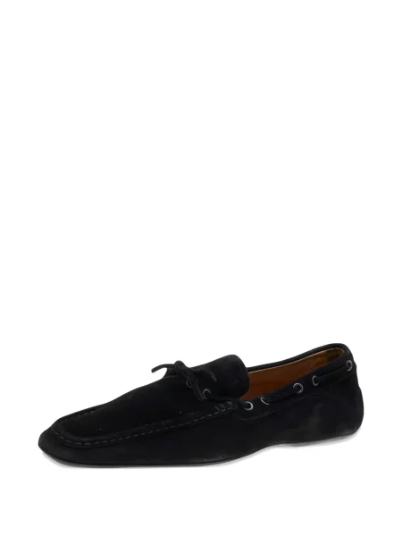 Pantofi loafer Tod's cu funde negru
