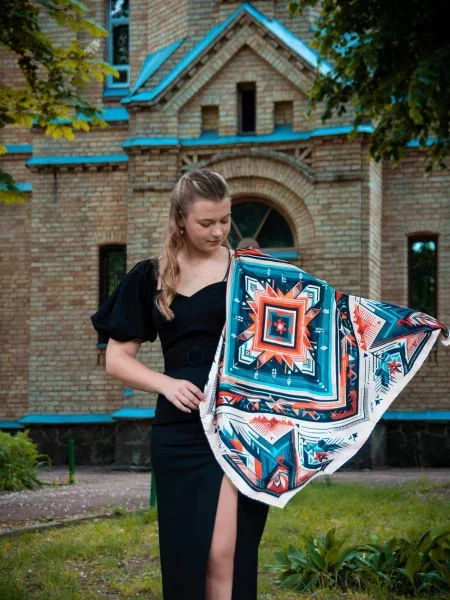 Шелковый платок Myscarf