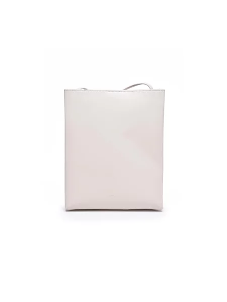 Torebka crossbody Calvin Klein skórzana biała