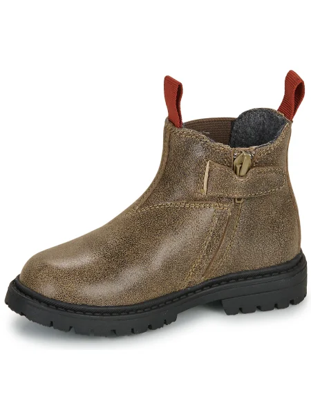 Botine chelsea copii Bonton maro