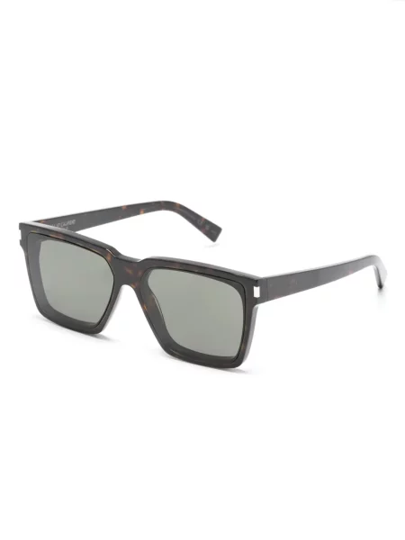 Sluneční brýle Saint Laurent Eyewear hnědé