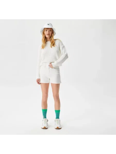 Шорты Lacoste белые