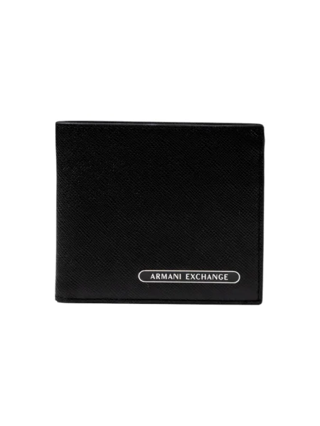 Portofel Eax din piele negru