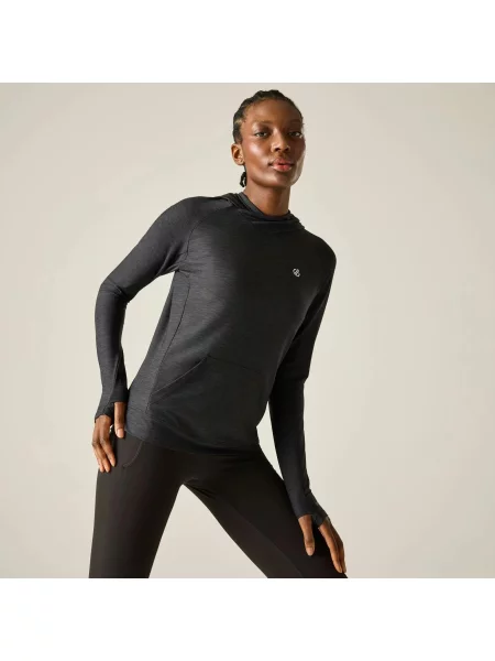 Bluza sportowa z kapturem Sprint City czarna