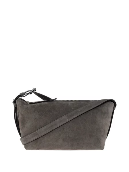 Body Moschino din piele de căprioară gri