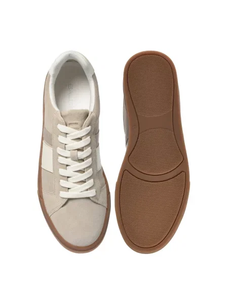 Sneakersy Baldinini zamszowe beżowe