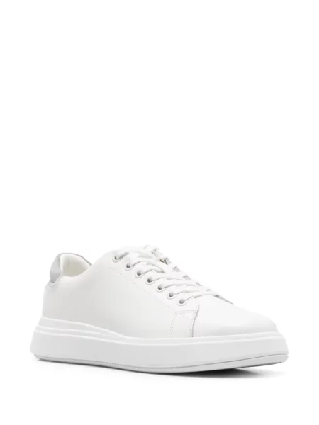 Sneakerși Calvin Klein din piele alb