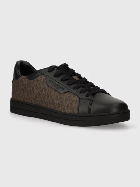 Michael Kors sneakers Keating Lace Up maro negru