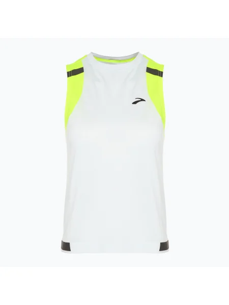 Дамска тениска за бягане Brooks Carbonite Tank icy grey/nightlife jacquard сиво