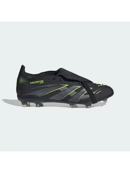 Predator Elite Fold-Over Tongue Firm Ground Boots Kids czarne