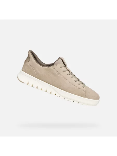 Sneakerși Geox alb