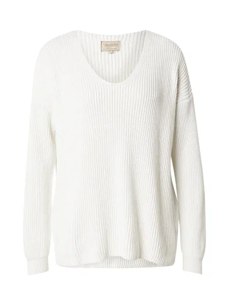 Herrlicher Pulover Lini prljavo bijela