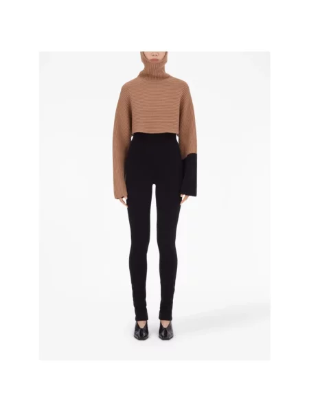 Sweter Salvatore Ferragamo wełniany beżowy
