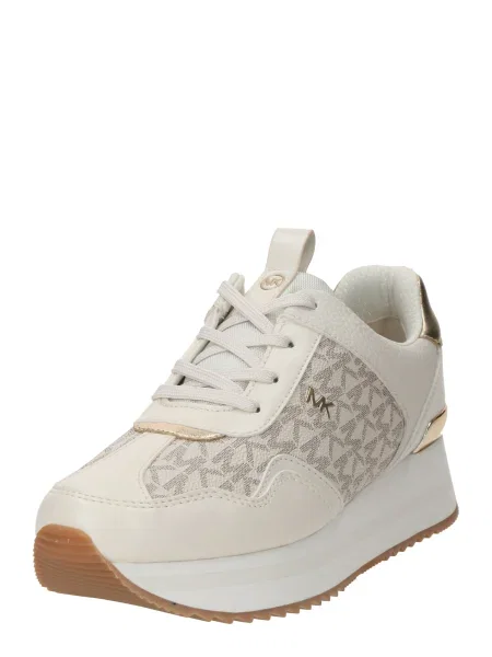 MICHAEL Michael Kors Sneakers Raina Trainer Écru auriu