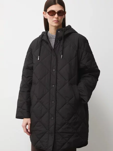 Medicine palton matlasat de damă negru