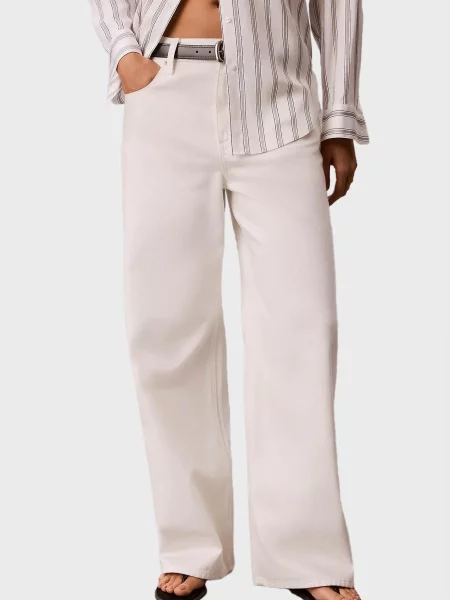 Джинси Calvin Klein Jeans білі