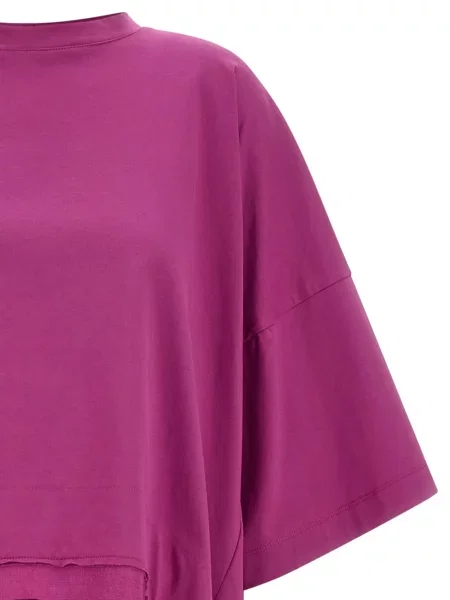 Koszulka Di.la3 Pari' asymetryczna różowa