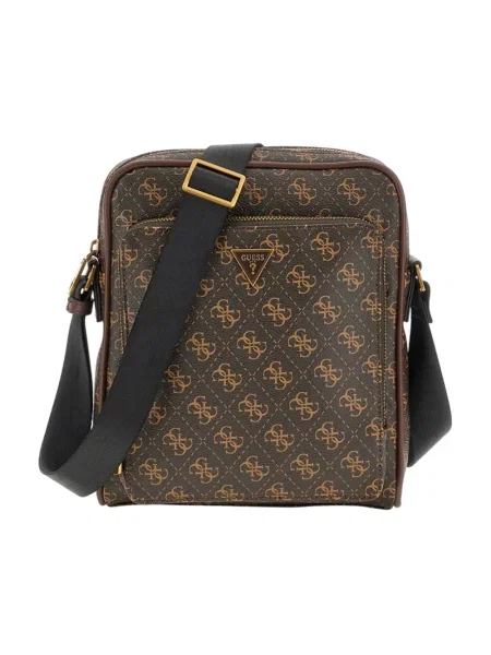 Guess saszetka MILANO HMMILO brązowy