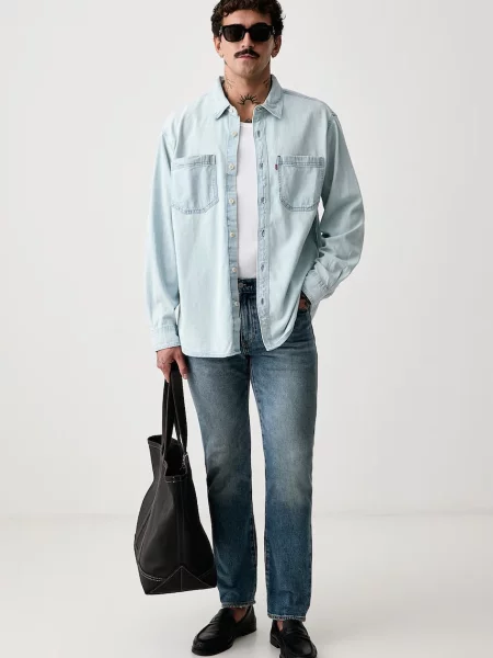 Levi's blugi tapered pentru bărbați TAPER albastru
