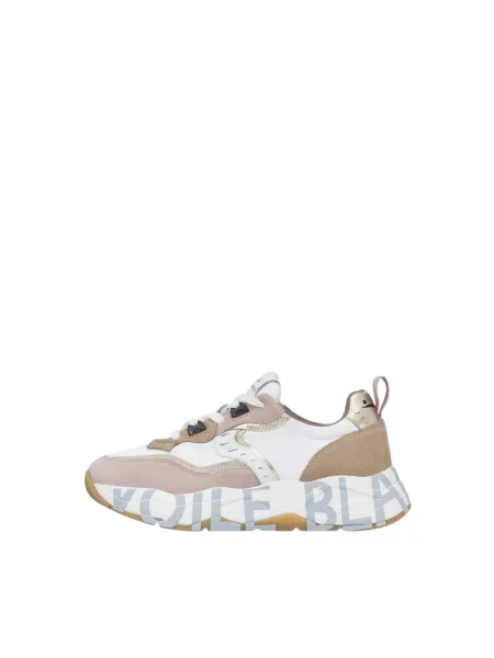 Sneakersy Voile Blanche skórzane