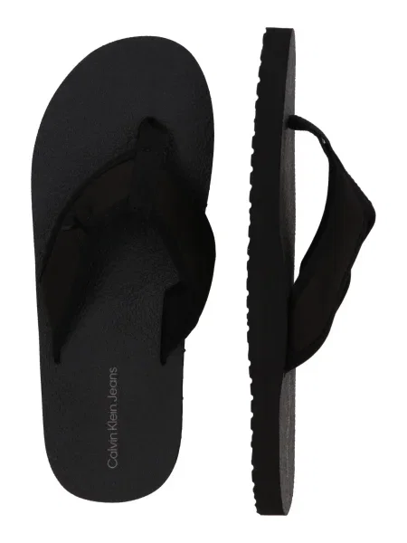 Șlapi Calvin Klein Jeans negru