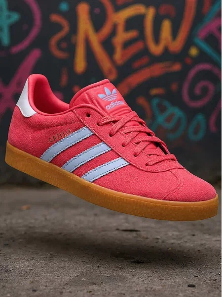 Кроссовки Adidas Gazelle розовые