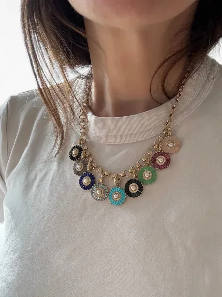 Zawieszka Storrow Jewelry z perełkami